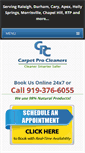 Mobile Screenshot of carpetprocleaners.com